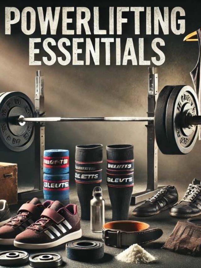 Essential equipment for powerlifting!